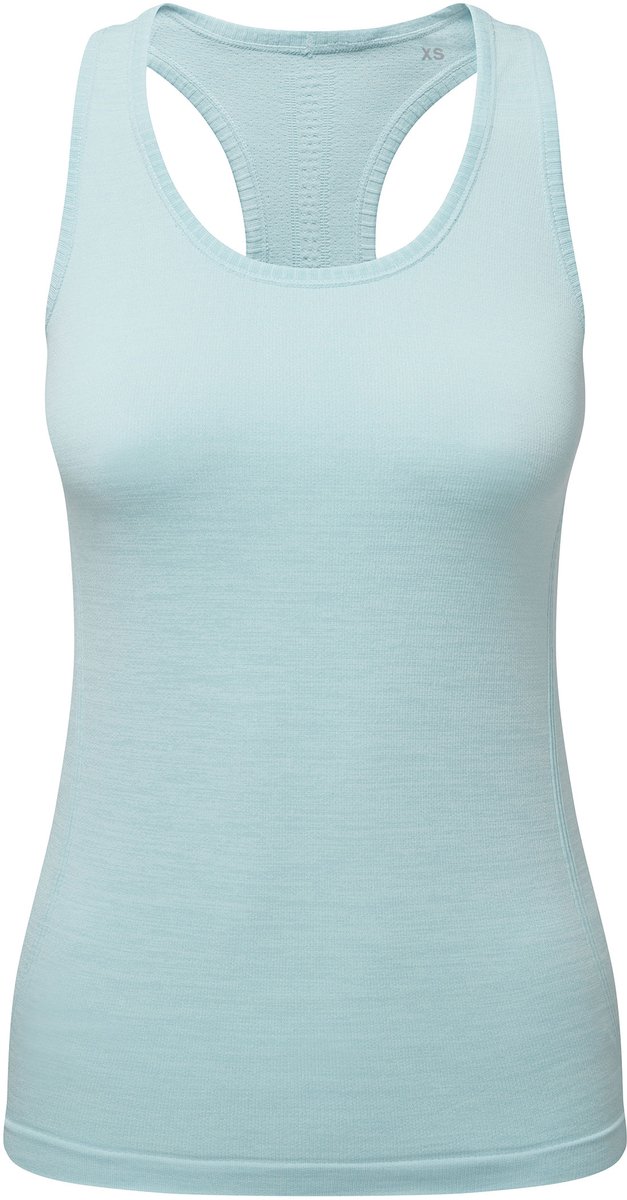 TriDri Women´s Recycled Seamless ´3D Fit´ Multi-Sport Flex Vest TR509 - Sky Blue Melange - S