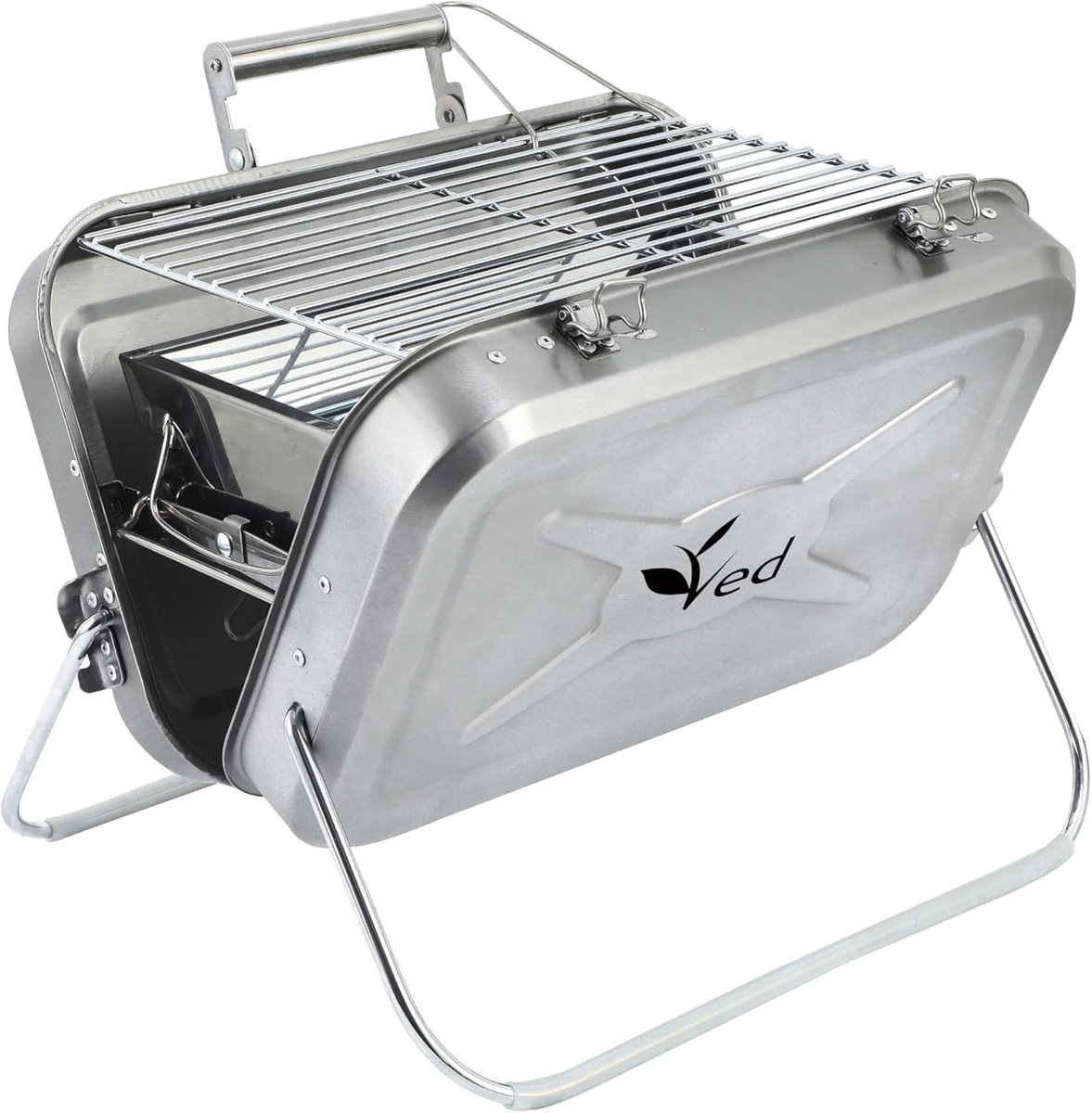 Draagbare Opvouwbare Houtskoolbarbecue voor Picknick en Camping