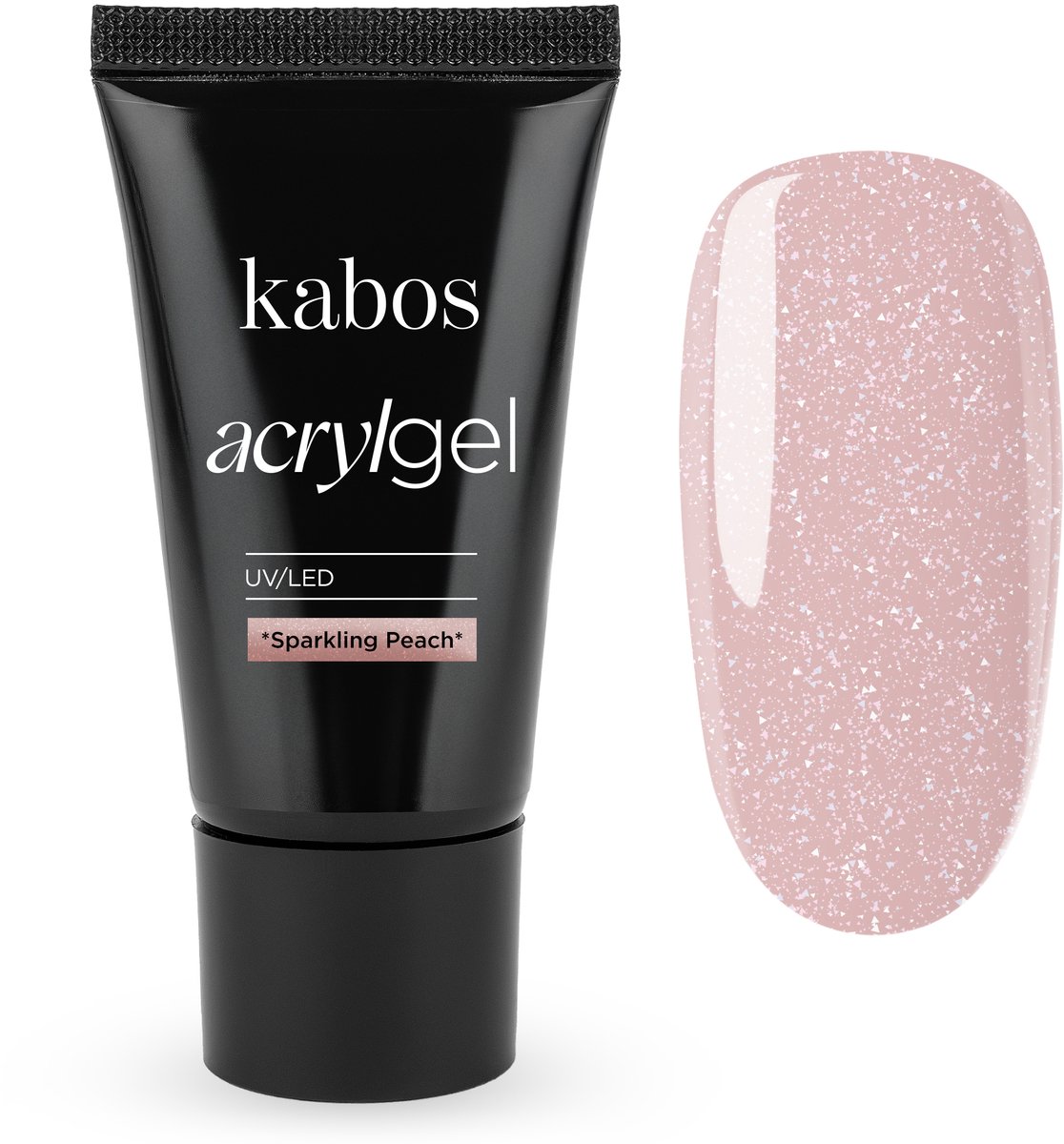 Kabos 2in1 Acrylgel UV/LED Sparkling Peach 30g
