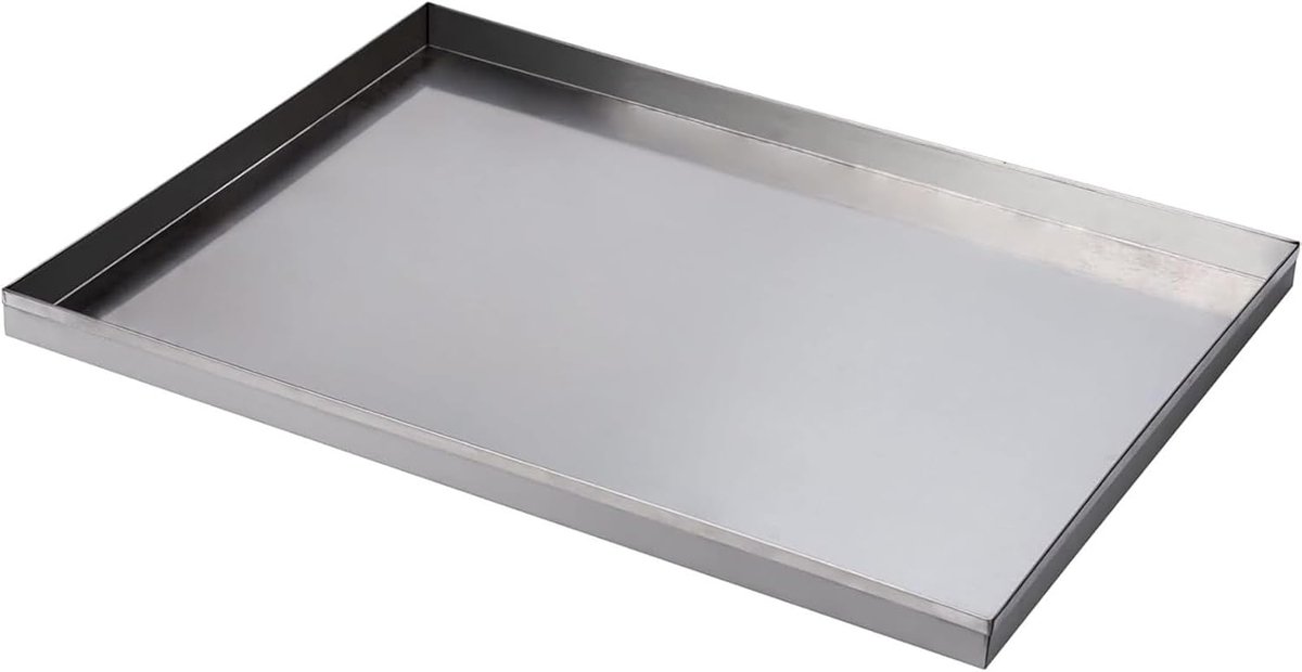 Lekbak RVS voor Airco Condenswater Opvangbak 0.8mm Universeel