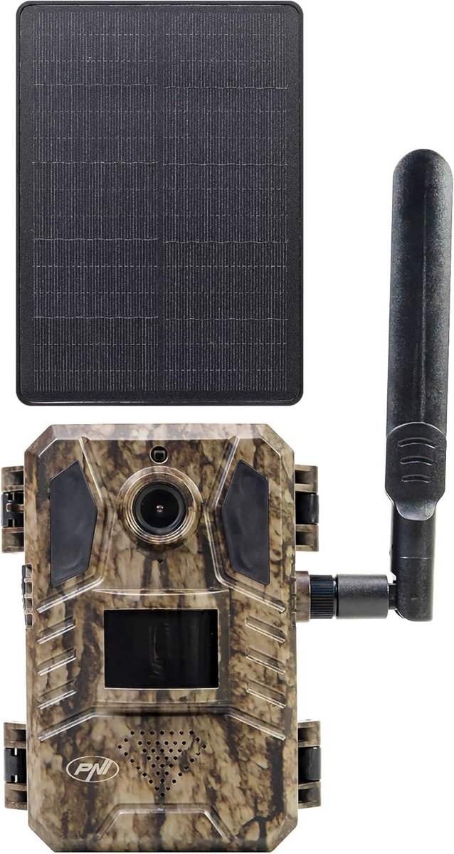 4G LTE Wildcamera met GPS, Nachtzicht en AI Functies voor Dieren en Beveiliging
