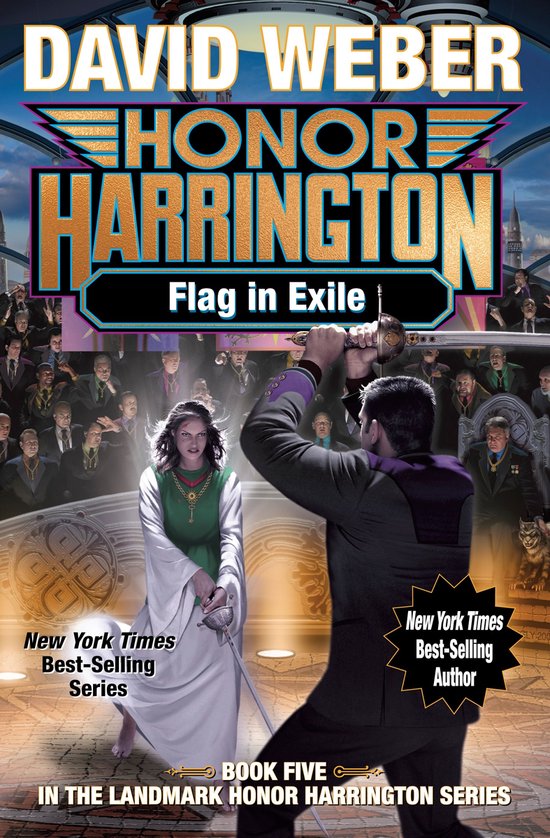 Honor Harrington 5 - Flag in Exile - cover
