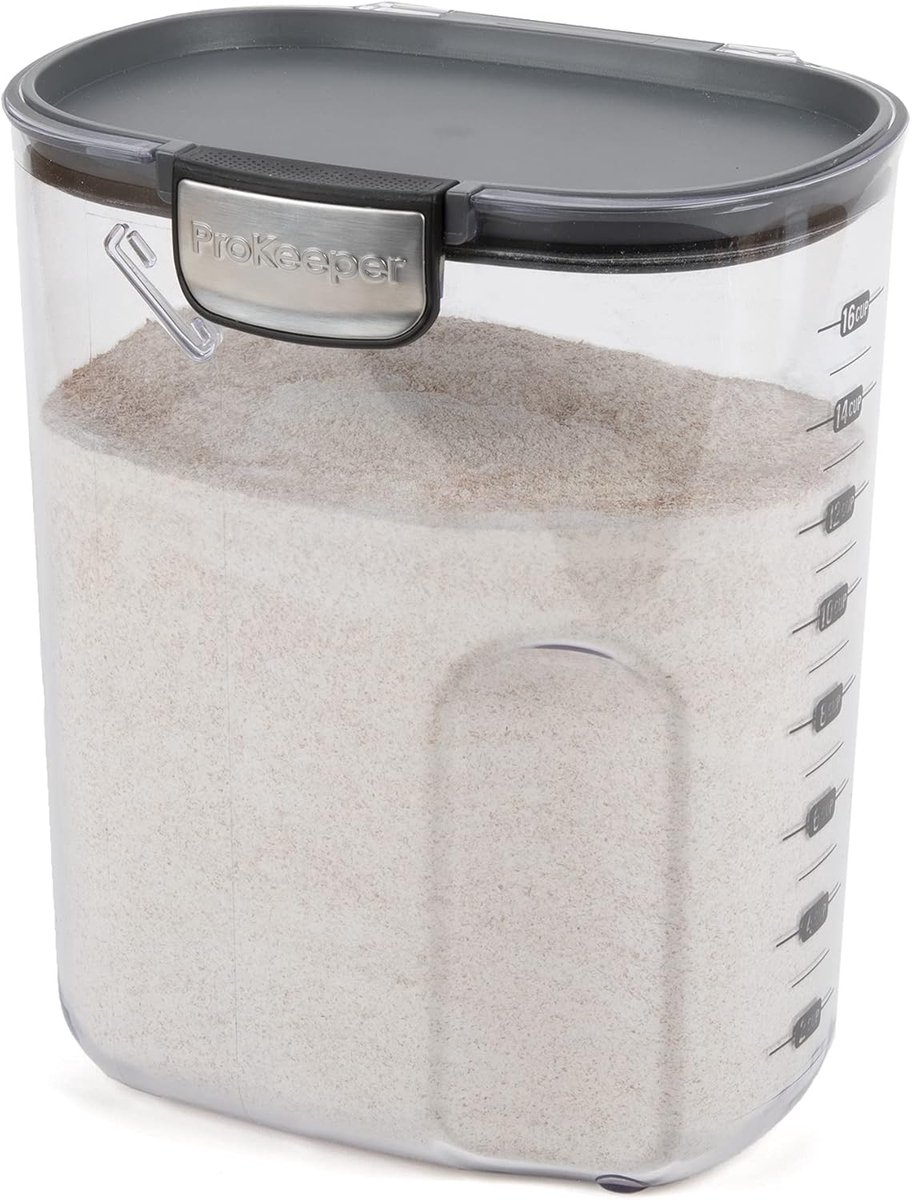 Luxe Bloem Opbergbus met Maatstrepen - Bewaarbloem Vers en Georganiseerd
