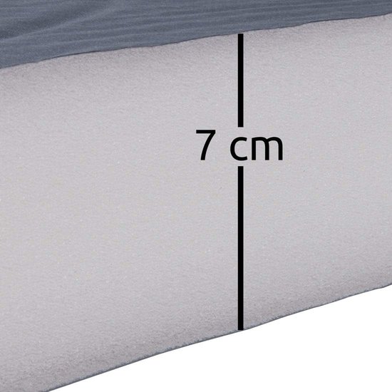 Zelfopblazend 2-persoons Luchtbed 7cm Dik Thermisch Kampeermatras XXL — afbeelding 4
