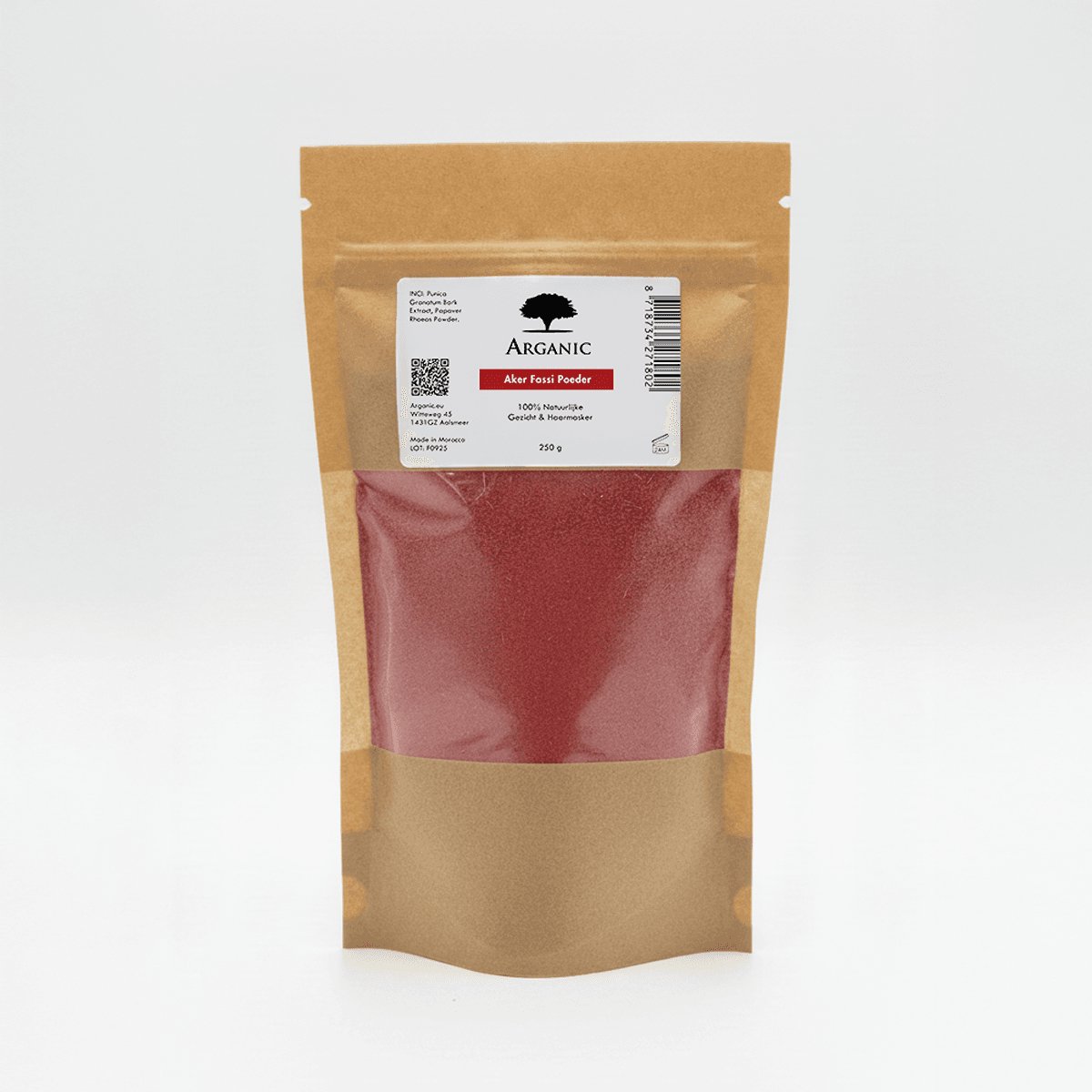 Aker Fassi Poeder - 250 g - Natuurlijke Lip & Wang Tint - Traditionele Marokkaanse Beauty