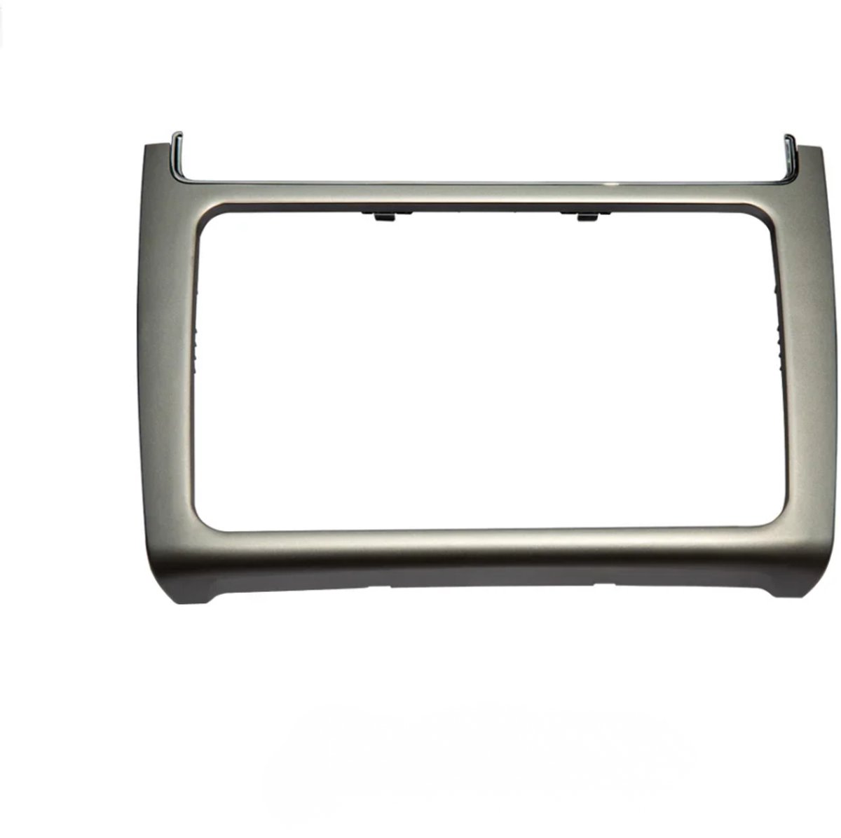Volkswagen Polo 2 DIN Autoradio Inbouwframe | 2014 2015 2016 2017 | Dashboard Paneel | Zilvergrijs