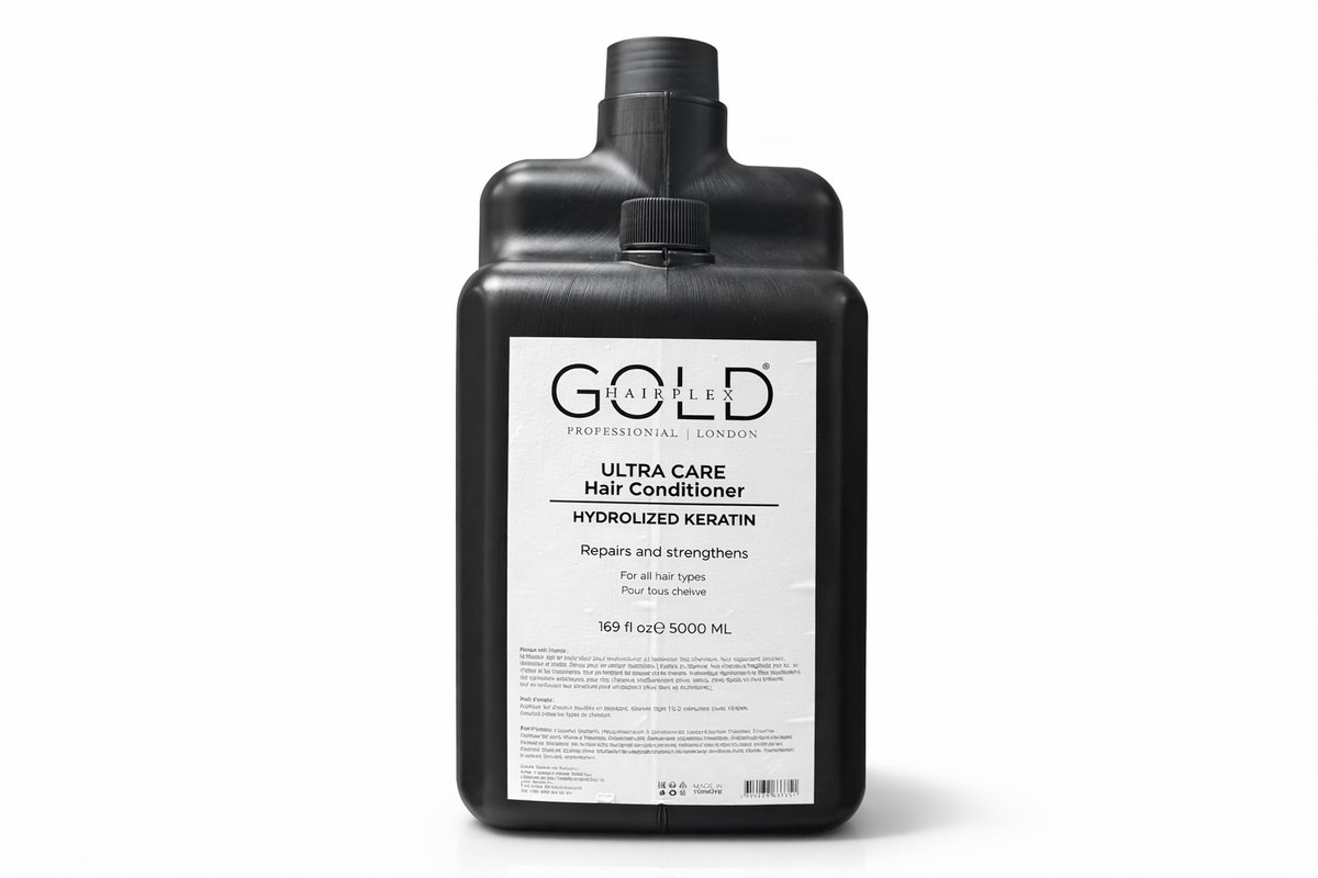 Gold Hairplex - Hair Conditioner - Hydrolized Keratin - 5000 ml