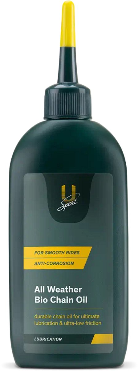 U-Sport All Weather Bio Chain Oil - 150 ml - Biologische Kettingolie - Voor alle weersomstandigheden - Race, MTB & Gravel