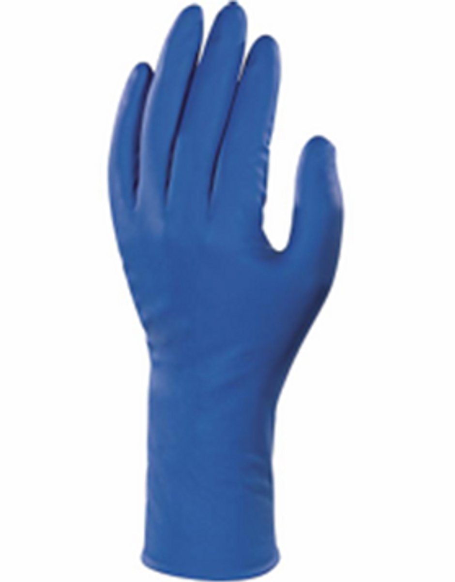 Chemische wegwerphandschoen Deltaplus V1383 Latex, ongepoederd per 50 stuks, maat L