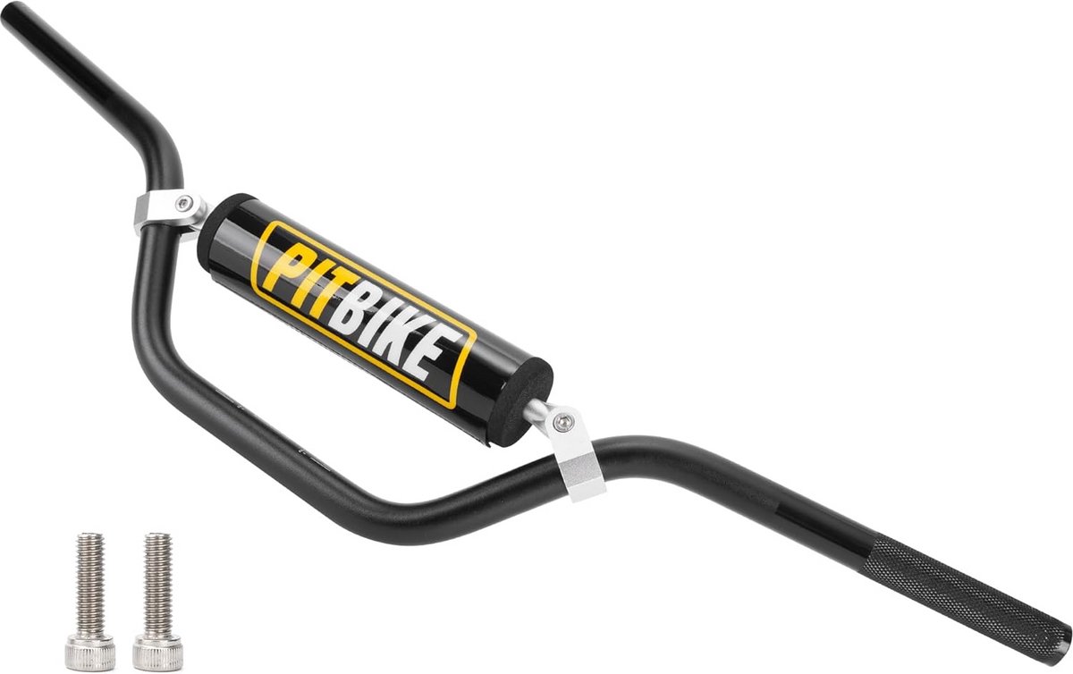 Stuur 22,2 mm Aluminium voor Crossmotor, Pitbike en Quad - Inclusief Schuimrubberen Pad
