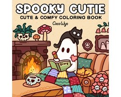 Cozy Spaces Coloring- Spooky Cutie