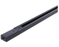 Bright Choice Complete Set 1-Fase Rail L 2 x 2 Meter Zwart | incl. 8x Spot + GU10 2700K 3W Dimbaar + Eindkap, Voedingsconnector en L -Verbindingsstuk.