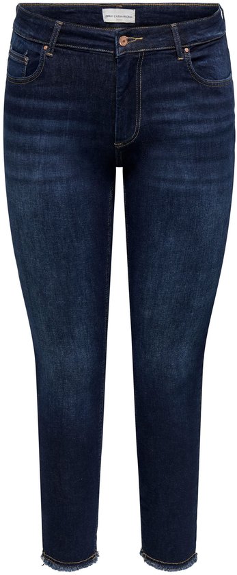 ONLY CARWILLY HW Wide Jeans CRO NOOS, donkerblauw (dark blue denim), 52W x 32L