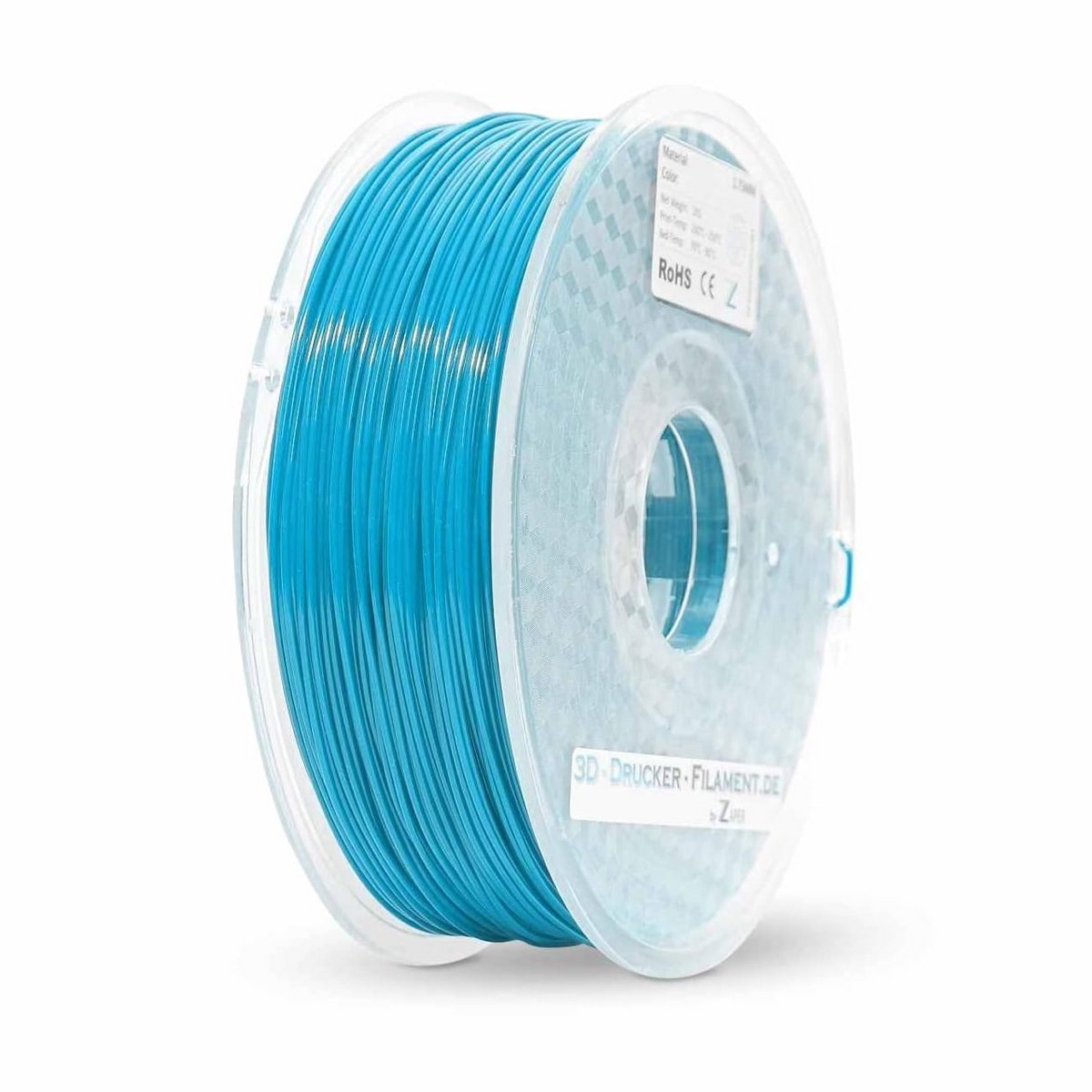 PLA Filament 1.75mm voor 3D Printer 1KG Lichtblauw
