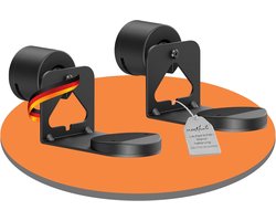 Set van 2 Zwarte Muurhouders voor Sonos Era 100 & 300 - Draaibaar en Kantelbaar