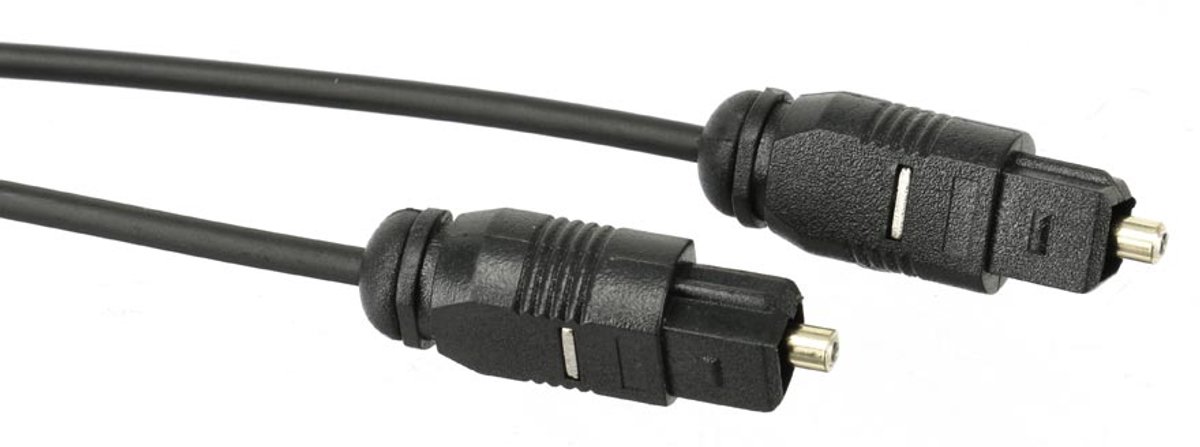 Kash 30L502 Toslink Digitale audio Aansluitkabel [1x Toslink-stekker (ODT) - 1x Toslink-stekker (ODT)] 1.50 m Zwart Ver