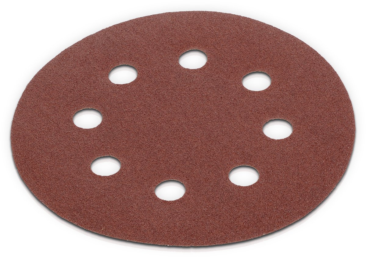 Kreator Schuurpapier KRT230005 - Schuurpapier rond Ø 115mm - K80 - 5 st.