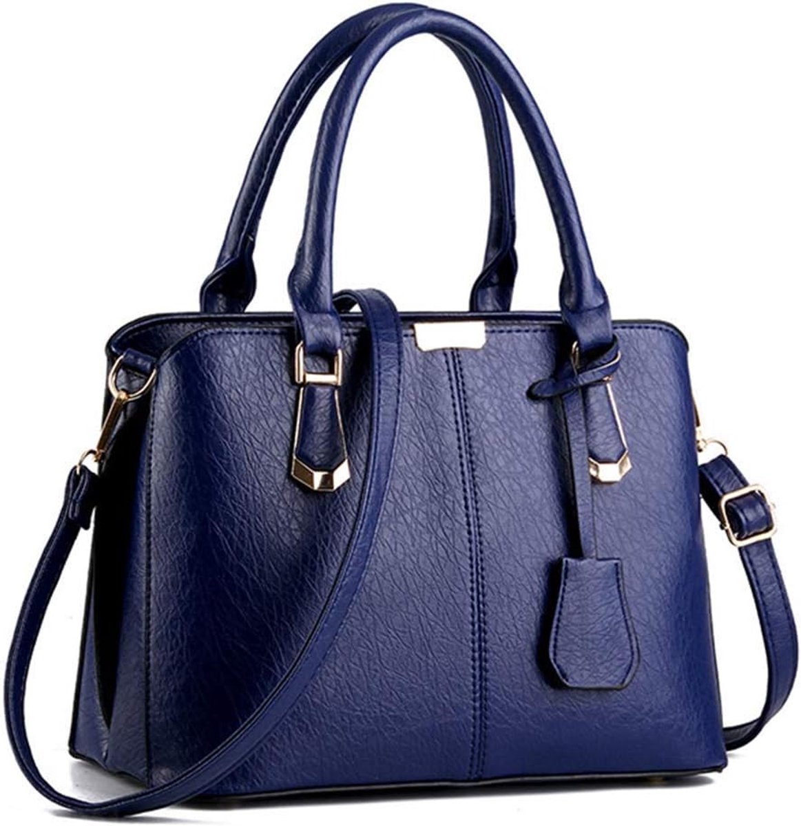 Luxe Handtas Dames met Grote Capaciteit en Afneembare Schouderriem | Vintage Schoudertas