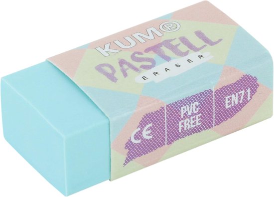 QWORK 40 Stuks Zachte PVC-gummen 2B – Universeel Schets- En Schoolgum – Kleine 4x2 Cm Gummen Voor Kantoor, Kunst En Tekenen