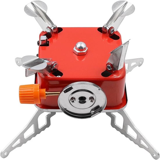 Draagbare Mini Camping Gasbrander - Compact en Winddicht voor Buiten Koken — afbeelding 2