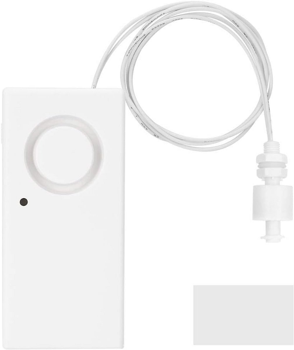 Wateralarm met Luid Alarm (119dB) - Wifi Slimme Lekdetectie voor Keuken, Badkamer en Meer