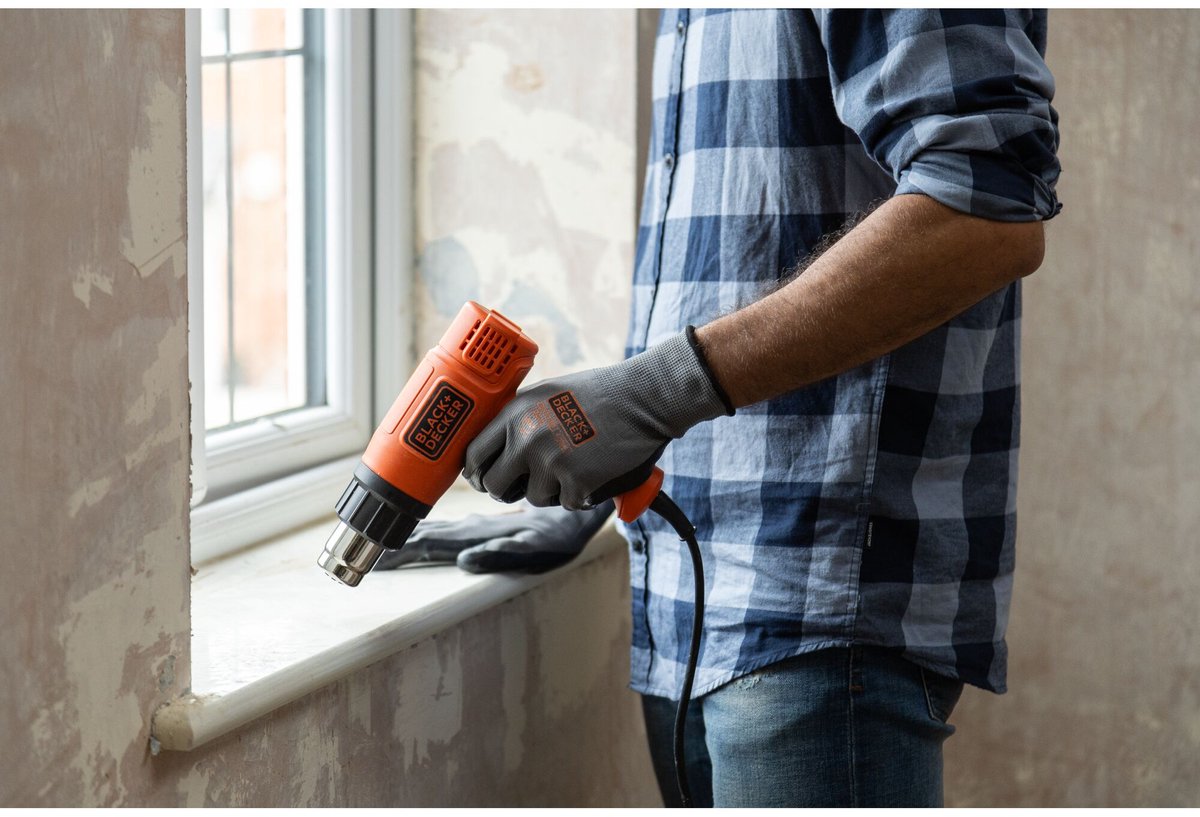 BLACK+DECKER 1750W Verfbrander Heteluchtpistool - KX1650-QS — cadeau in Cadeau-ideeën - foto 6