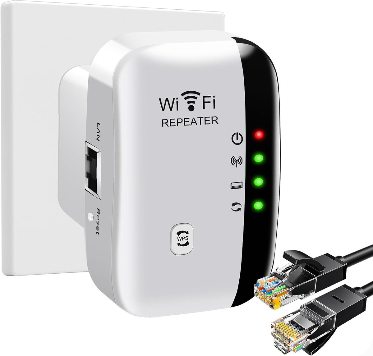 Krachtige Wifi Versterker 300 Mbit/s Repeater voor Beter Bereik