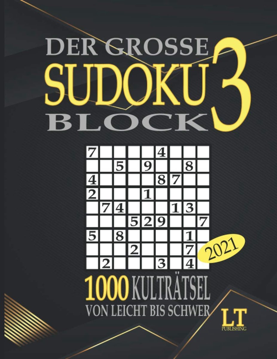 1000 Sudoku Puzzels in 5 Moeilijkheidsgraden - Geschikt voor Beginners en Gevorderden