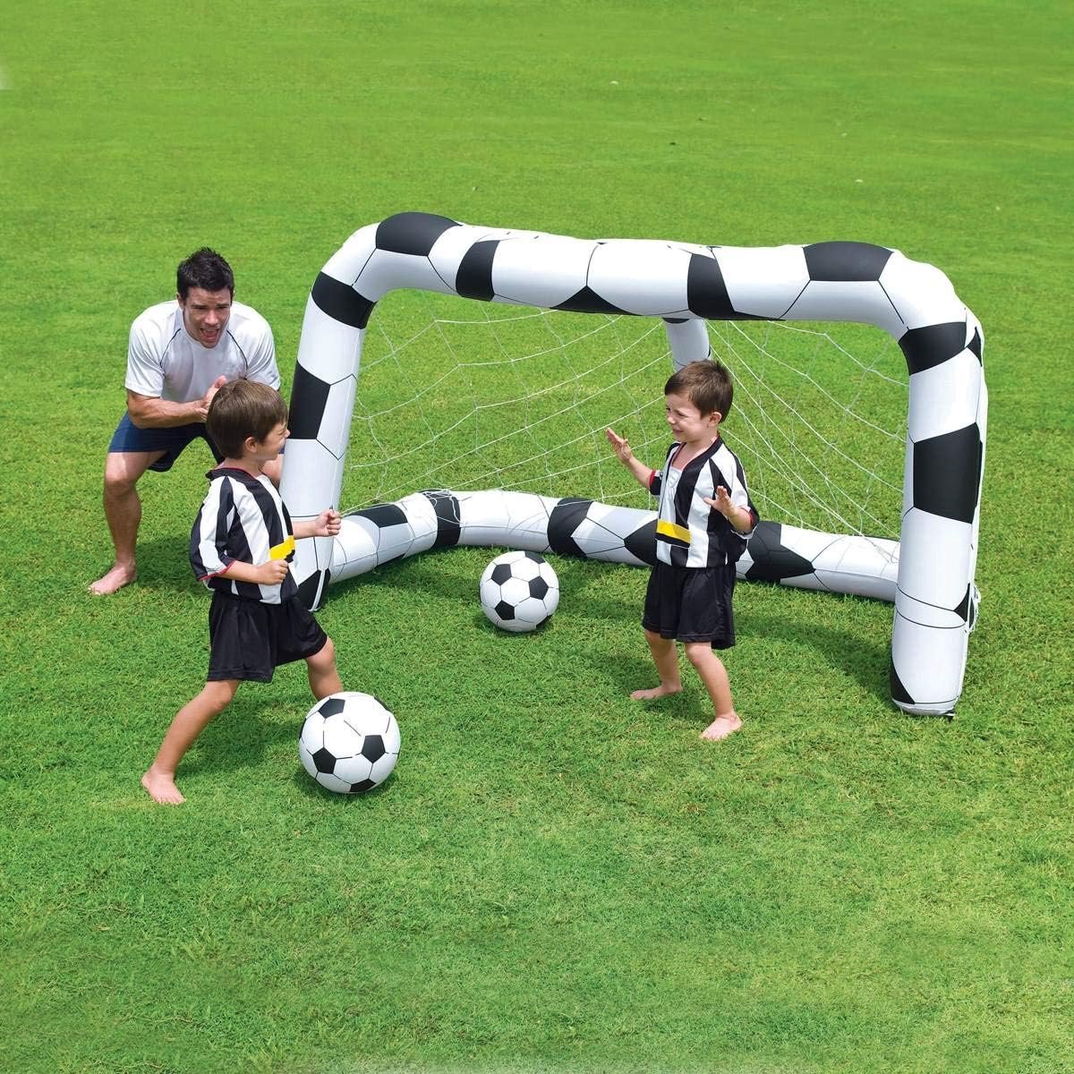 Voetbaldoel Set voor Buiten, 213 x 117 x 125 cm