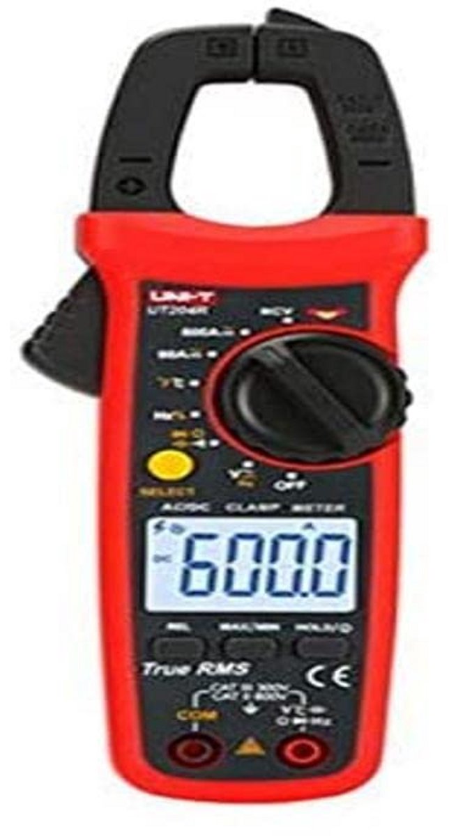 Digitale Stroomtangmeter 600A True RMS Spanningsmeter met NJW-functie
