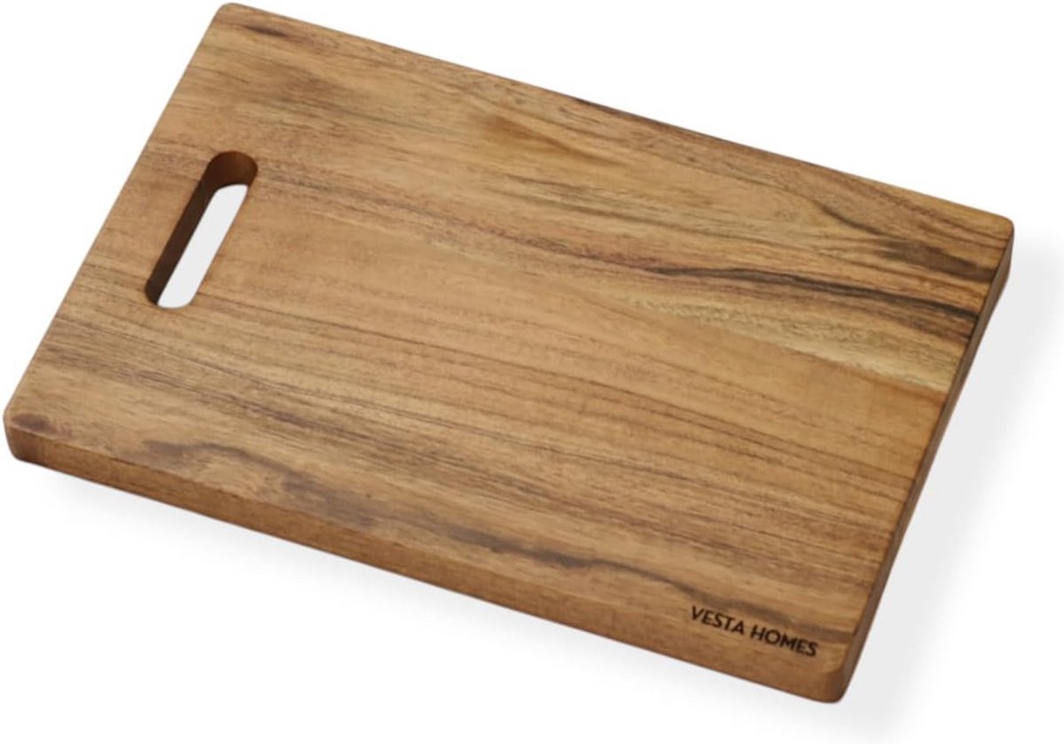 Grote Houten Snijplank van Acaciahout - Ideaal voor Snijden en Serveren