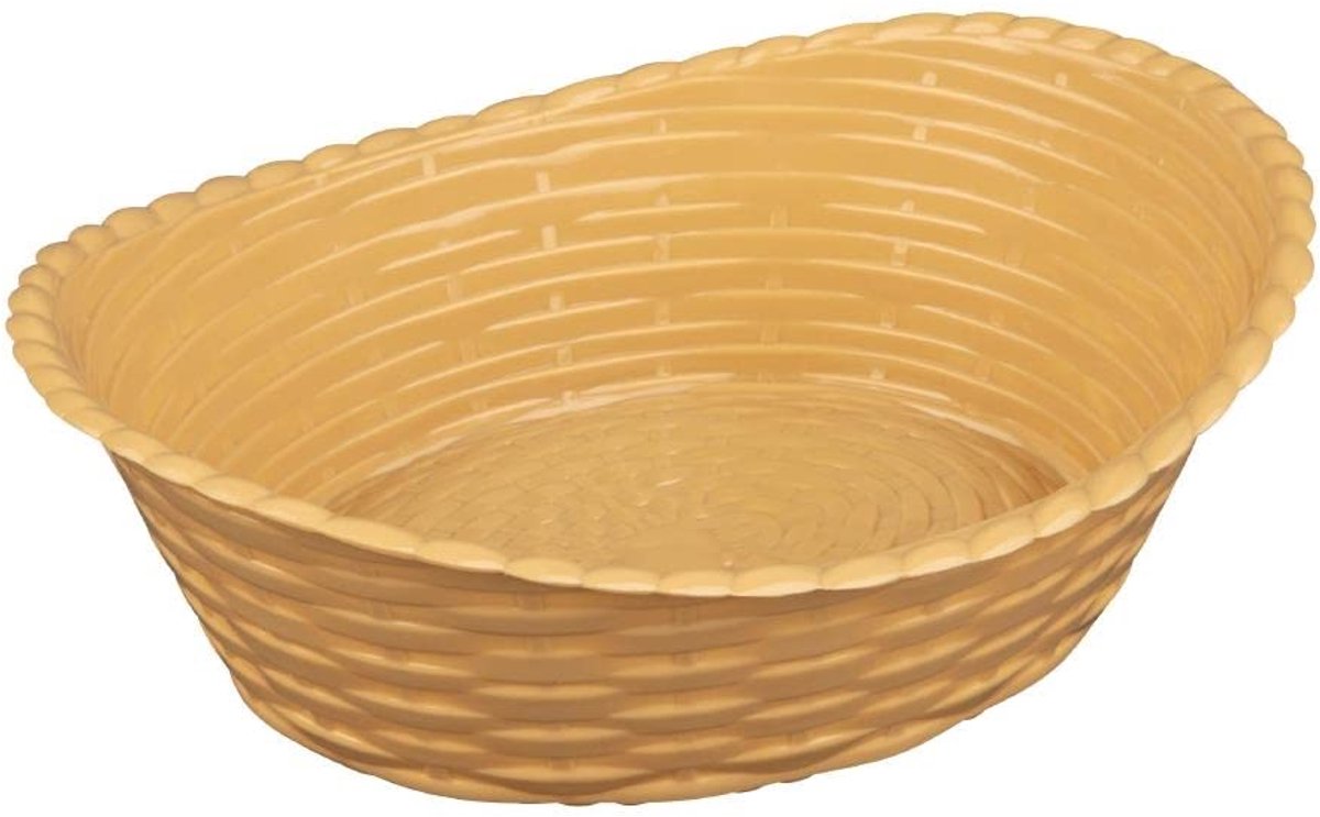 Ovale Polypropyleen Mand voor Buffet of Bar - 260x215mm