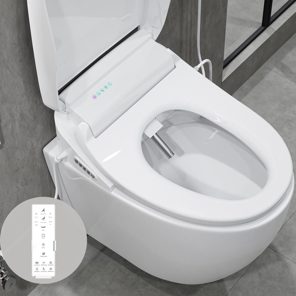 Beste Douche WC's 2026 HOROW Douchewc-bril