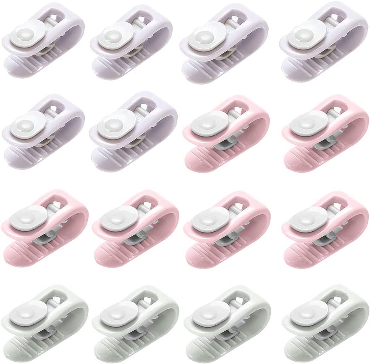 30x Dekbedhouders Clips - Antislip Beddengoed Klemmen voor Quilt en Dekbed - Voorkomt Schuiven