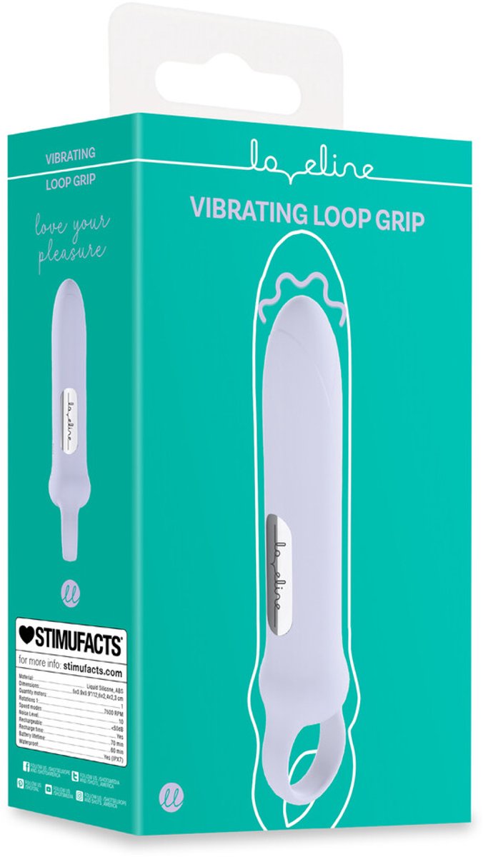 Vibrating Loop Grip - Lavender