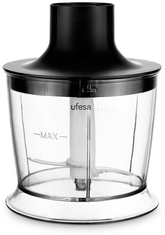 Ufesa Mars 1200 Max Staafmixer Set – 1200W – Traploze Snelheid – Hakmolen, Garde en Maatbeker – RVS — afbeelding 4