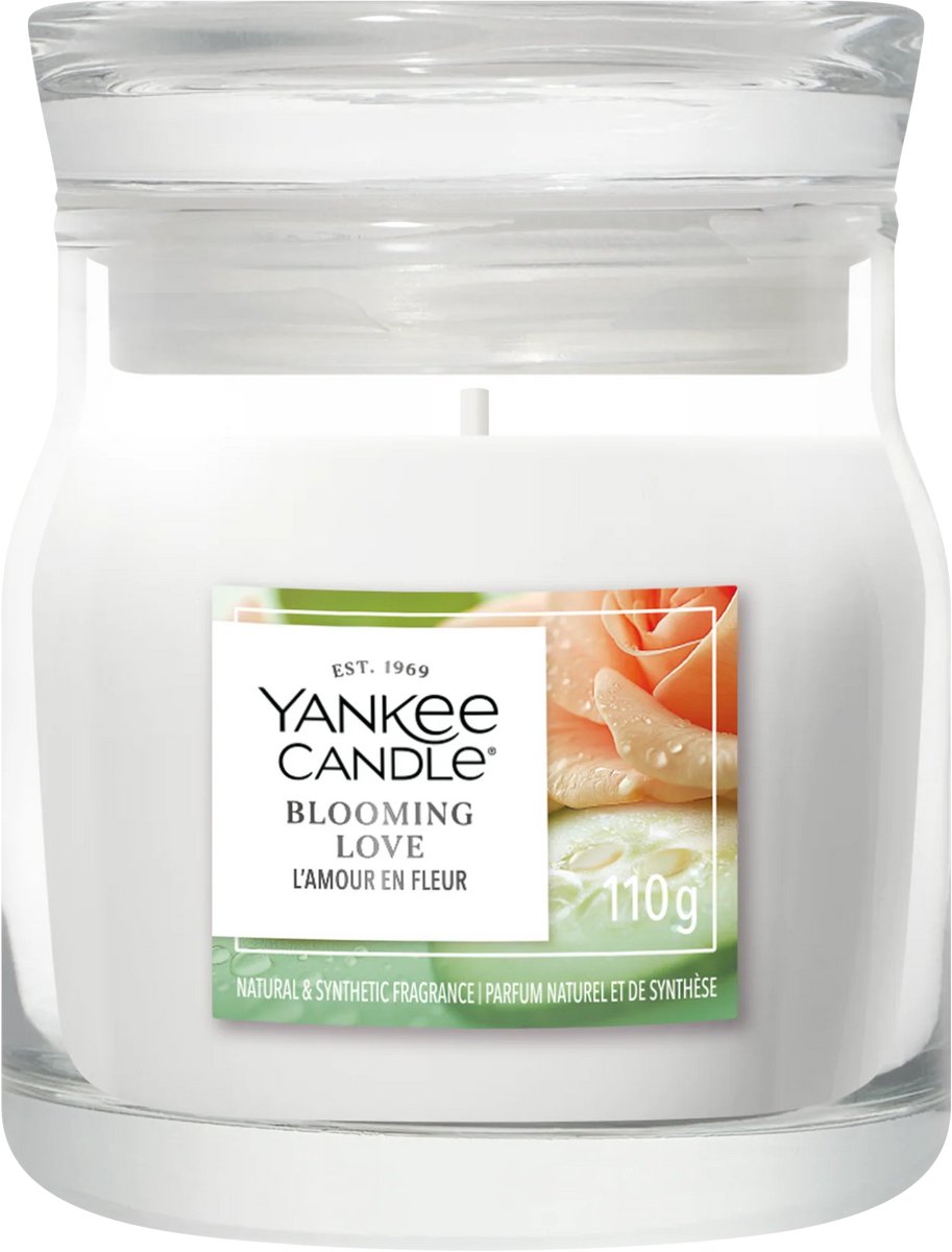Yankee Candle - Blooming Love Small Jar Geurkaars - tot 30 branduren