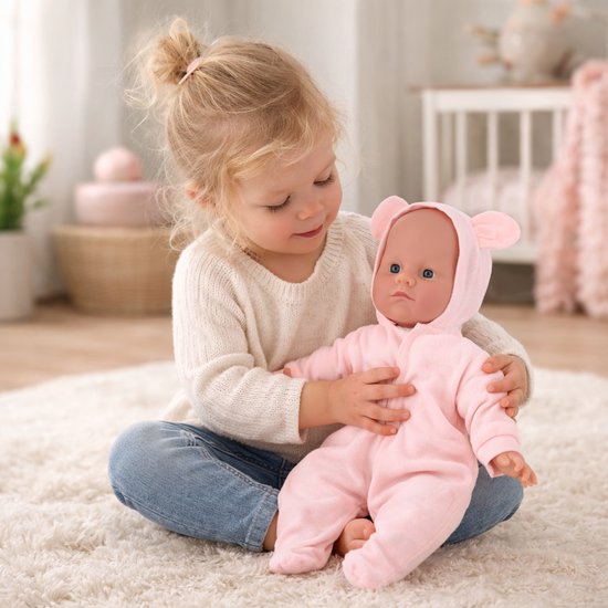 Eddy Toys Poppenkleding - 8 Stuks - Baby Pop - 40-45 CM - Multikleur — afbeelding 2