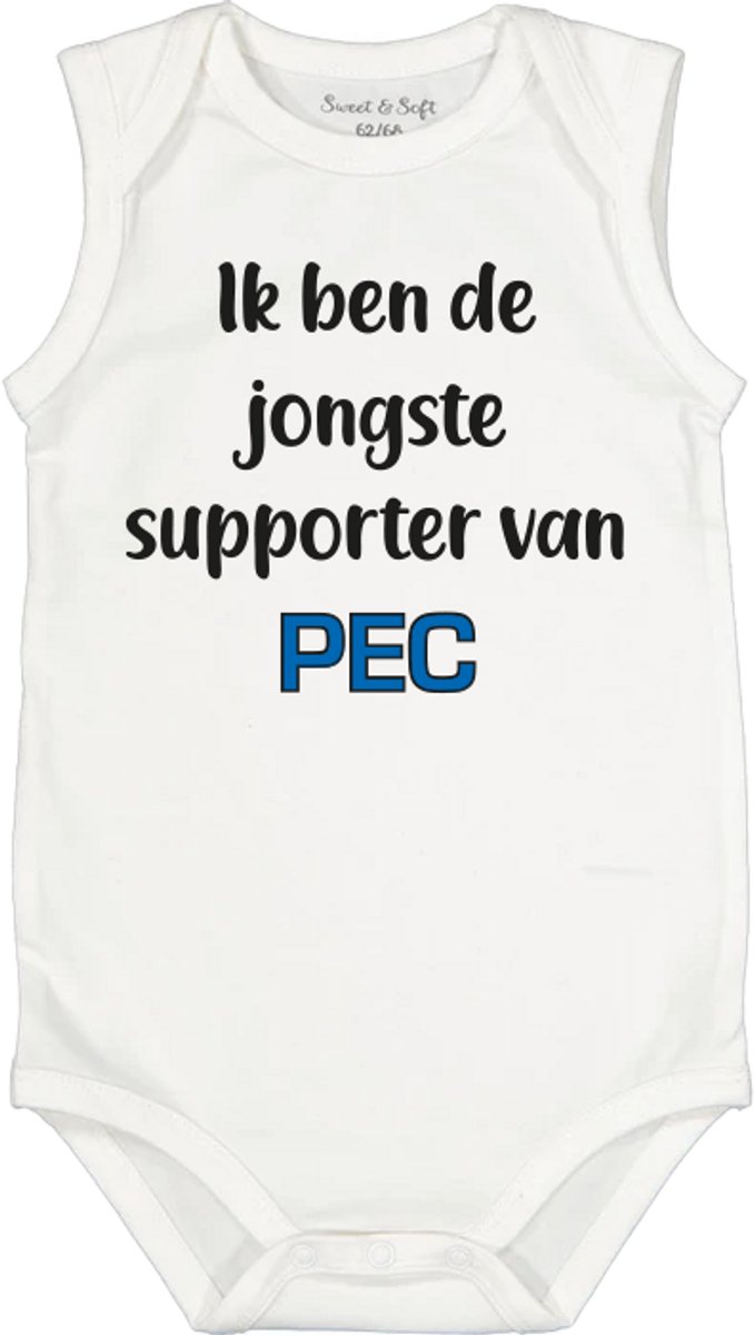 Rompertje jongste supporter van PEC