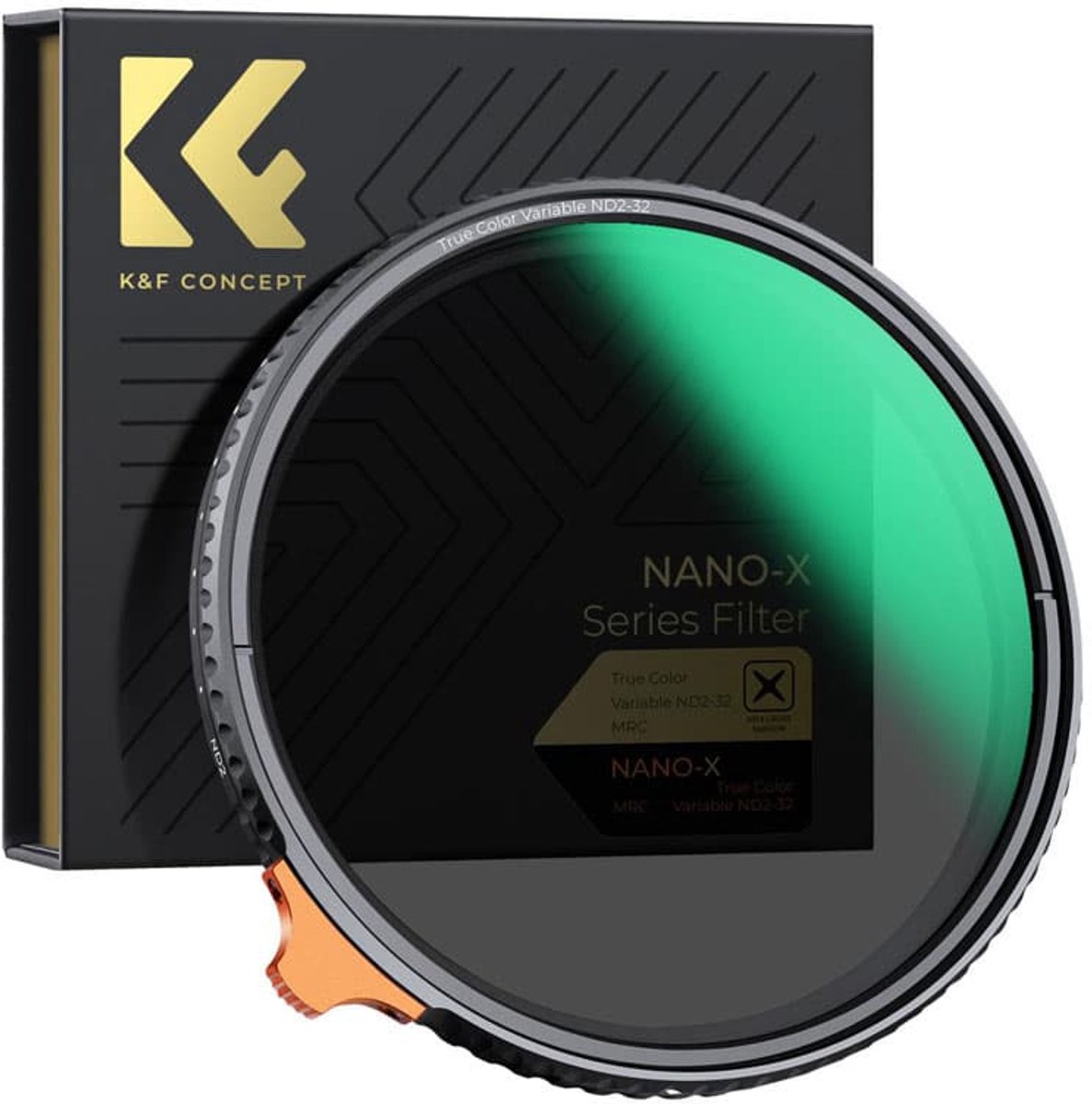 K&F Nano X True Color Variabler ND2-32 Filter 55mm