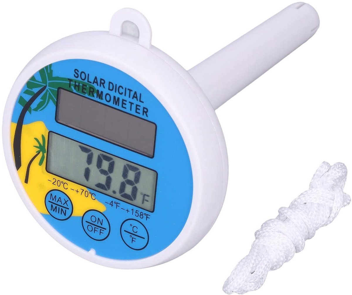 Zonne-energie Drijvende Zwembadthermometer voor Buitenbad en Spa