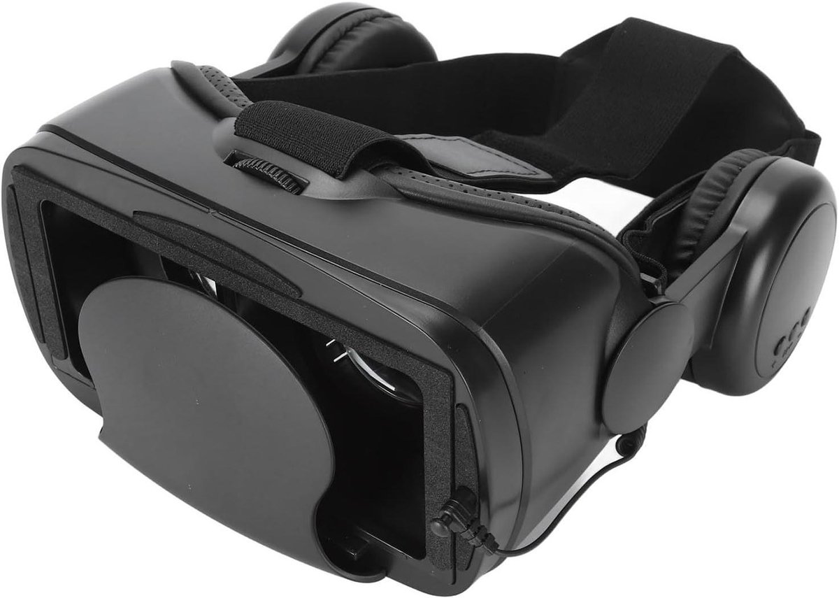 3D Virtual Reality helm voor Smartphone: 3D Bril voor TV, Telefoon Films & Video Games