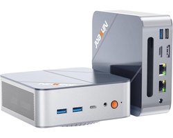 Ninkear Mini Gaming PC AMD Ryzen 7 8745HS jusqu'à 4,9GHz - Mini PC Dual 2.5G LAN avec 16GB DDR5 1TB PCIe M.2 SSD - Mini Computer 8K Triple-Display HDMI - pour tous les scénarios d'application, Game pc, Mini pc des