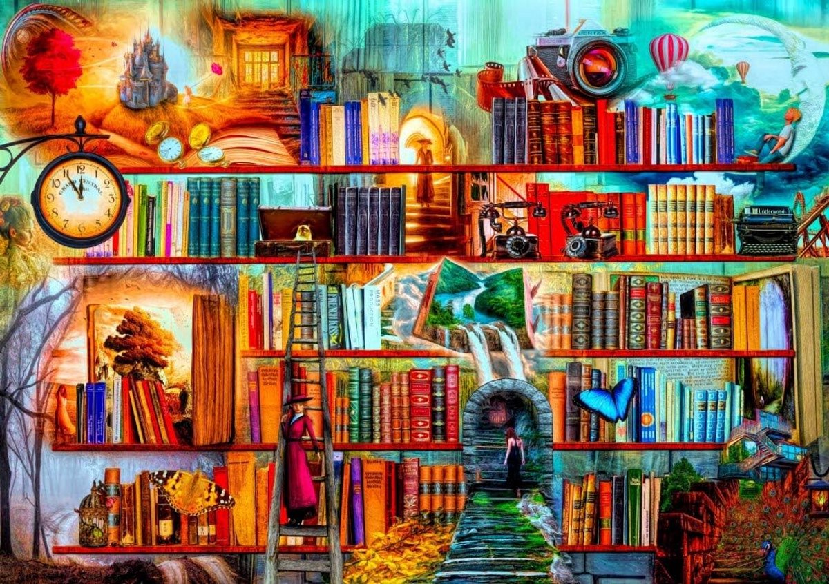 Uitdagend Puzzel Mysterie Schrijvers - 1500 Stukjes
