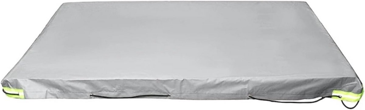 Waterdichte Aanhangerhoes Plat Dekzeil - Zwaar Belastbaar en UV-bestendig (220x125x15 cm)