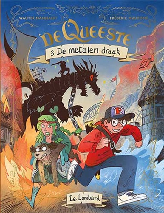 De queeste 3 - De metalen draak - cover