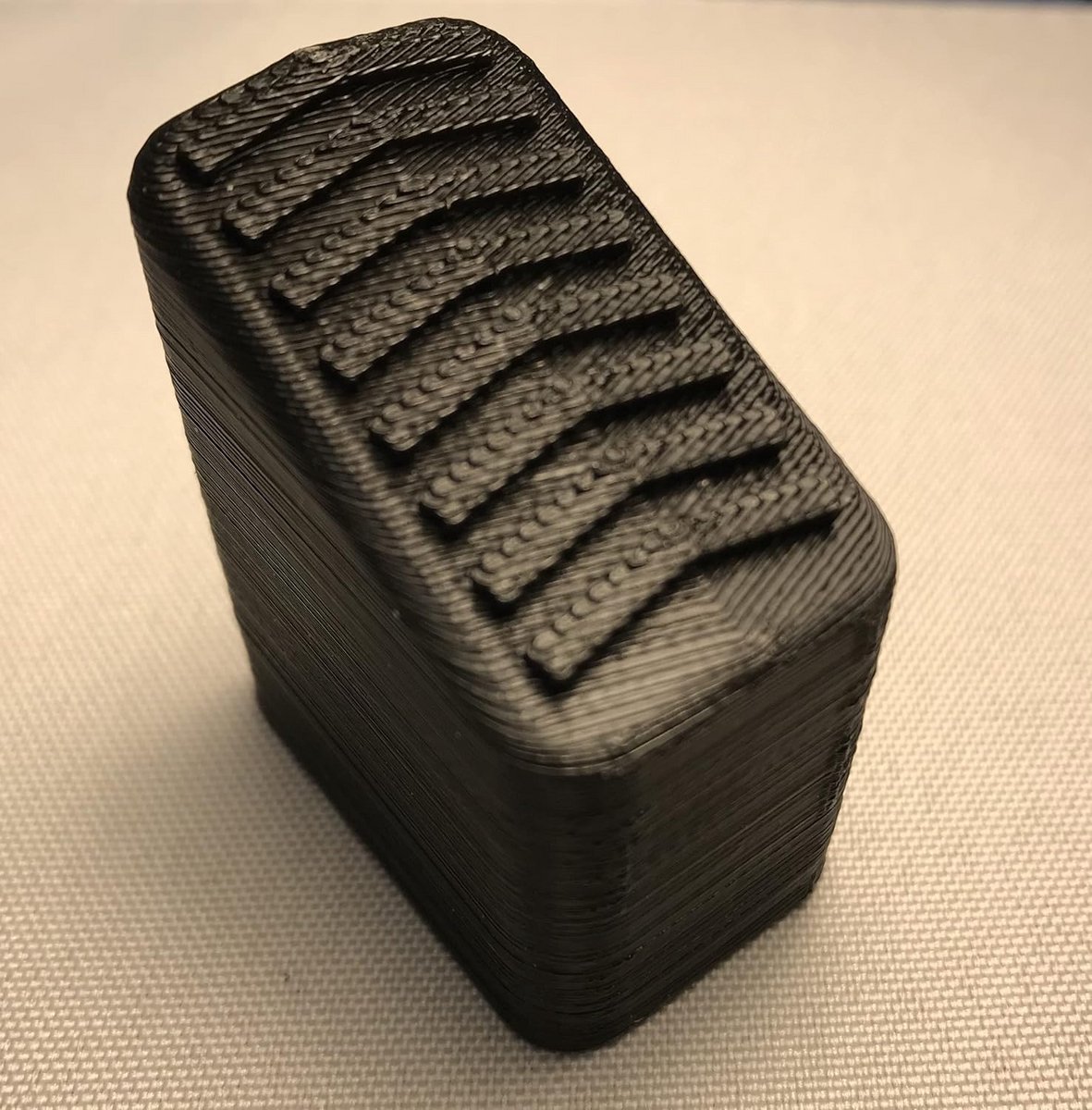 Universele Laddervoet Buitenvoet 33x20mm Zwart - Geschikt voor Huishoudelijke Ladders
