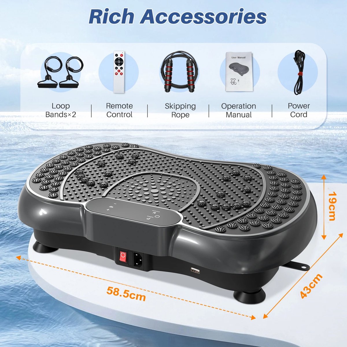 LeeuwenChoice Vibratieplaat Fitness Apparaat Met 99 - afbeelding 2