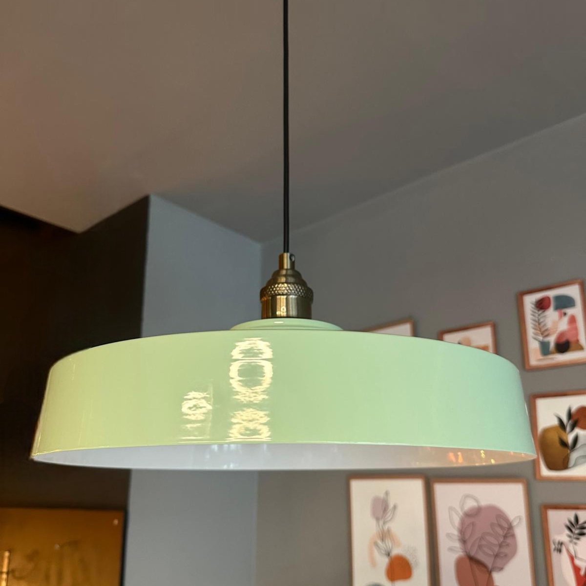 Bamyum Ace Hanglamp Industrieel Metaal Ø39 cm, Vintage Hanglamp, E27 Pendellamp
