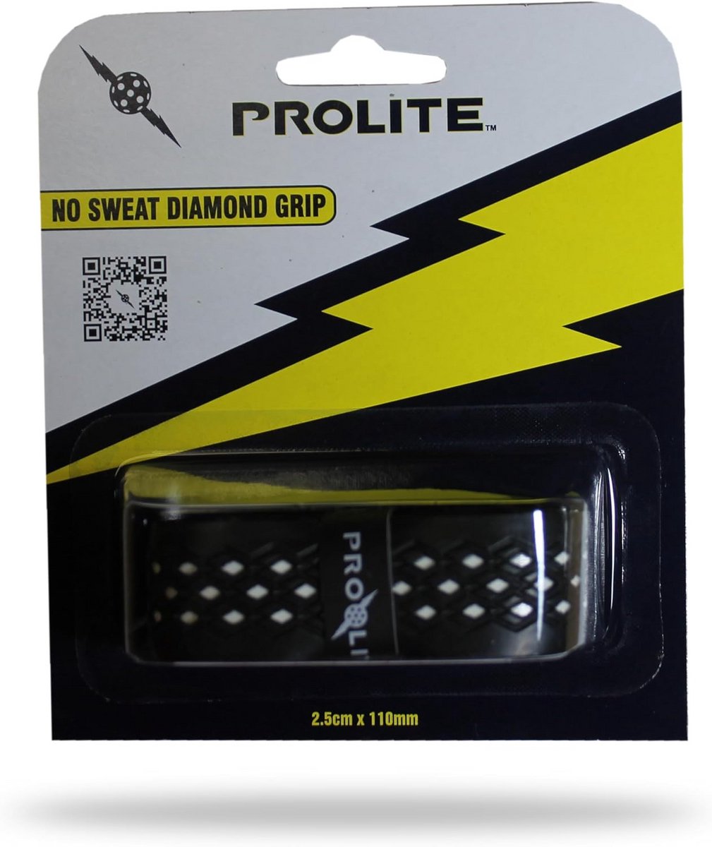 No-Sweat Diamond Grip Overgrip voor Pickleball, Tennis en Racketsporten
